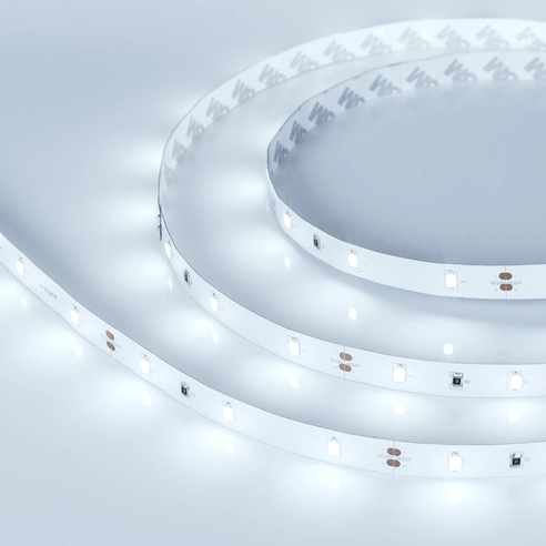 Лента светодиодная RT 2-5000 12V Cool (5630, 150 LED, LUX) (Arlight, 7.2 Вт/м, IP20)