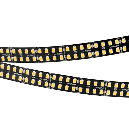 Лента светодиодная RT-5000-2835-320 24V Warm3000 CRI98 (BLACK 15mm, 24W/m, IP20) (Arlight, -)