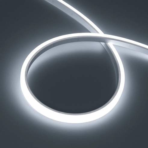 Лента герметичная WAVE-TOP-PU-A144-10x10mm 24V White5700 (5 W/m, IP68, 3m, wire x1) (Arlight, Вывод боковой, 3 года)