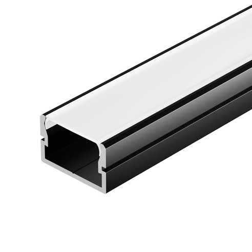 Профиль SILER-3000 ANOD BLACK (Arlight, Алюминий)