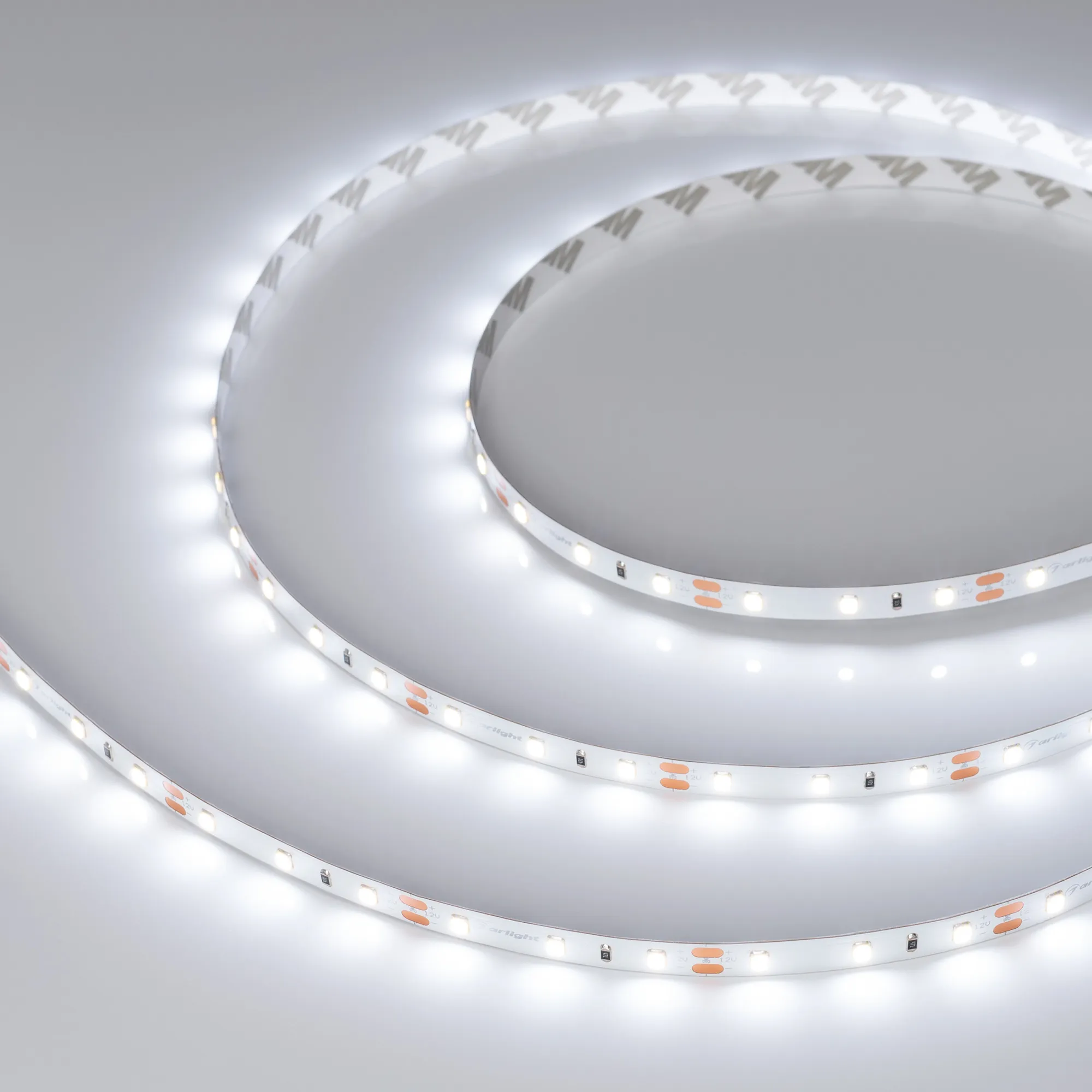 Лента светодиодная RT-A60-8mm 12V White6000 (2 W/m, IP20, 2835, 50m) (Arlight, П2) - изображение товара