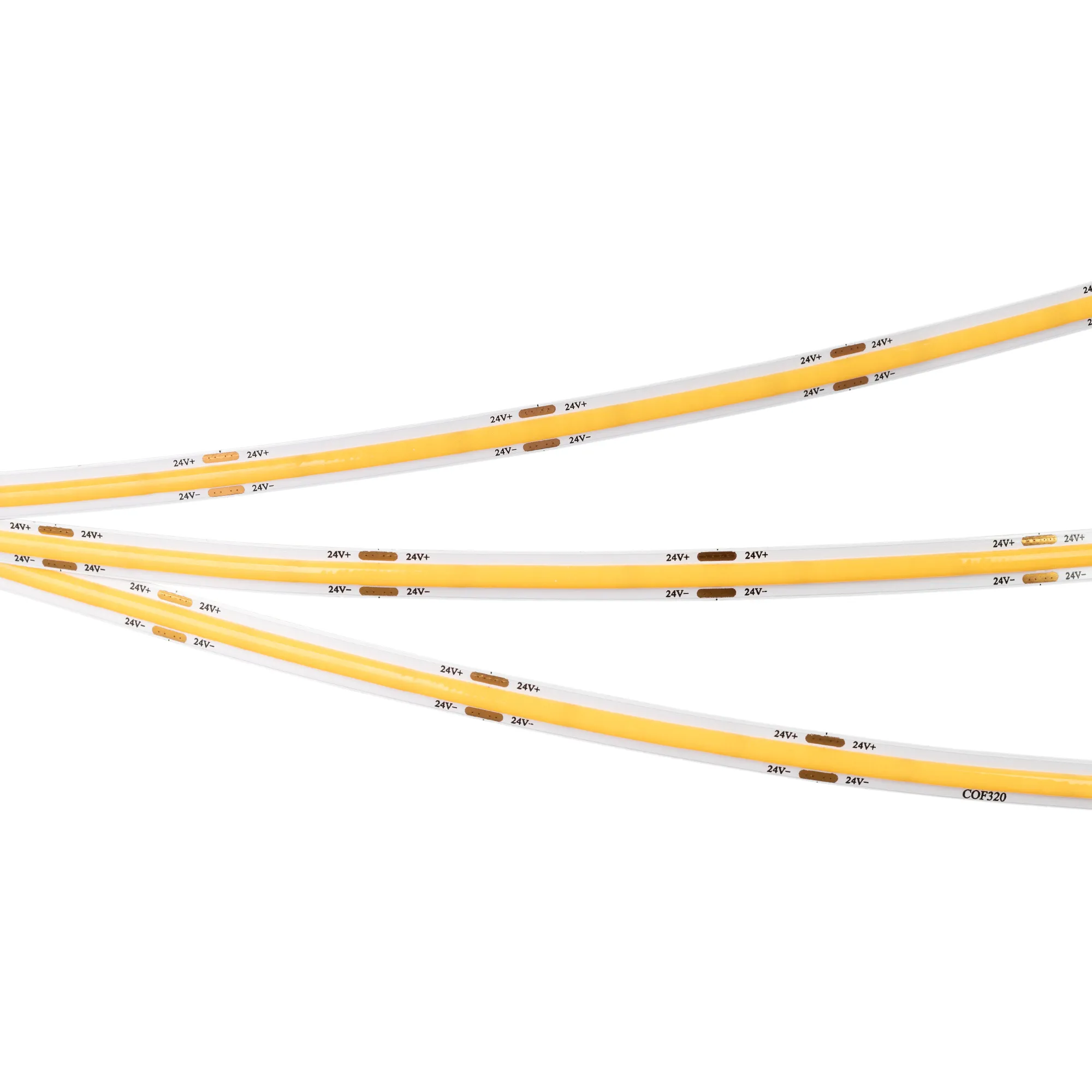 Лента светодиодная COB-X320-8mm 24V Warm3500(8 W/m, IP20, CSP, 5m) (Arlight, -) - изображение товара