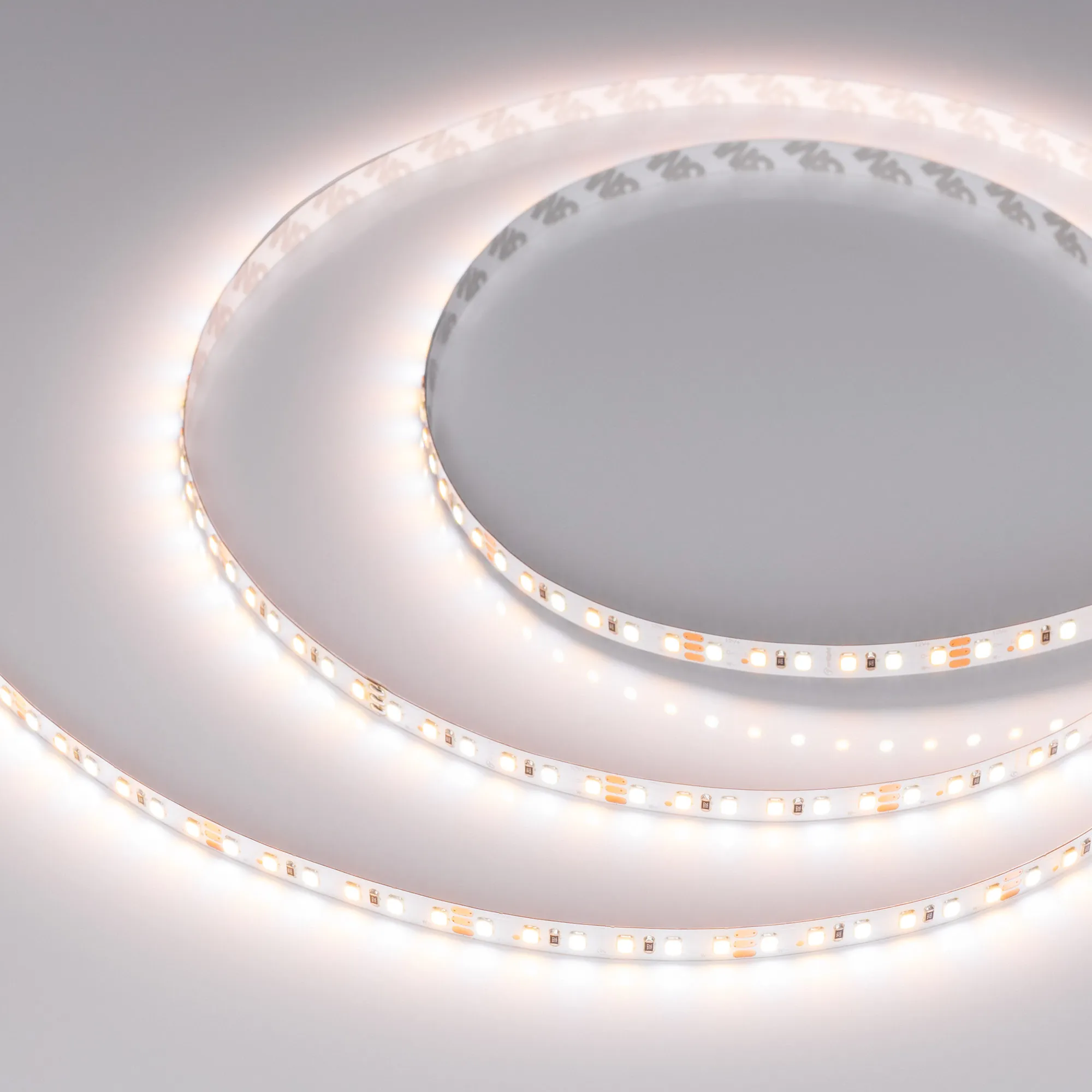 Лента светодиодная RT-A120-8mm 12V White-MIX (9.6 W/m, IP20, 2835, 5m) (Arlight, Изменяемая ЦТ) - изображение товара