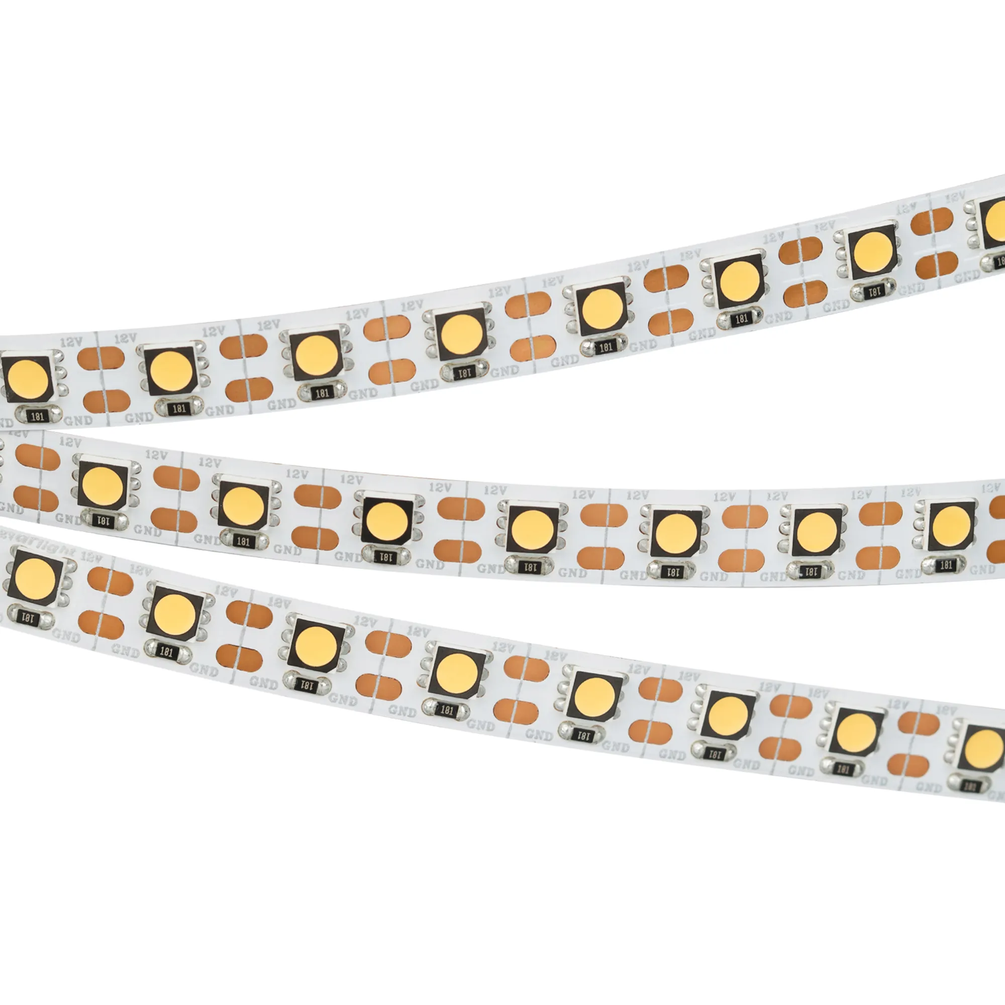 Лента светодиодная RT 2-5000 12V Cx1 Warm3000 2x (5060, 360 LED, CRI98) (Arlight, 16.8 Вт/м, IP20) - изображение товара