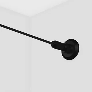 Лента-трос STINGRAY-R2-RT-A120 24V BLACK Warm3000 (9.6 W/m, IP20, 5m) (Arlight, Сталь+Алюминий) - изображение товара