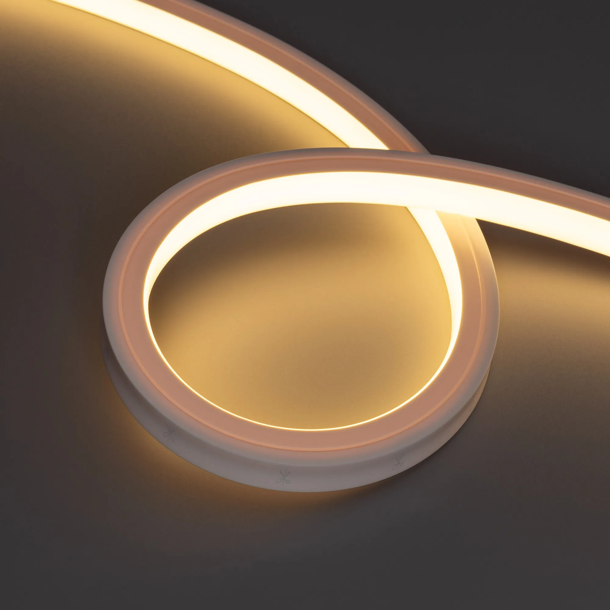 Лента герметичная NOVA-TOP-PU-A120-16x15mm 24V Warm3000 (10 W/m, IP68, 1m, wire x1) (Arlight, Полиуретан) - изображение товара