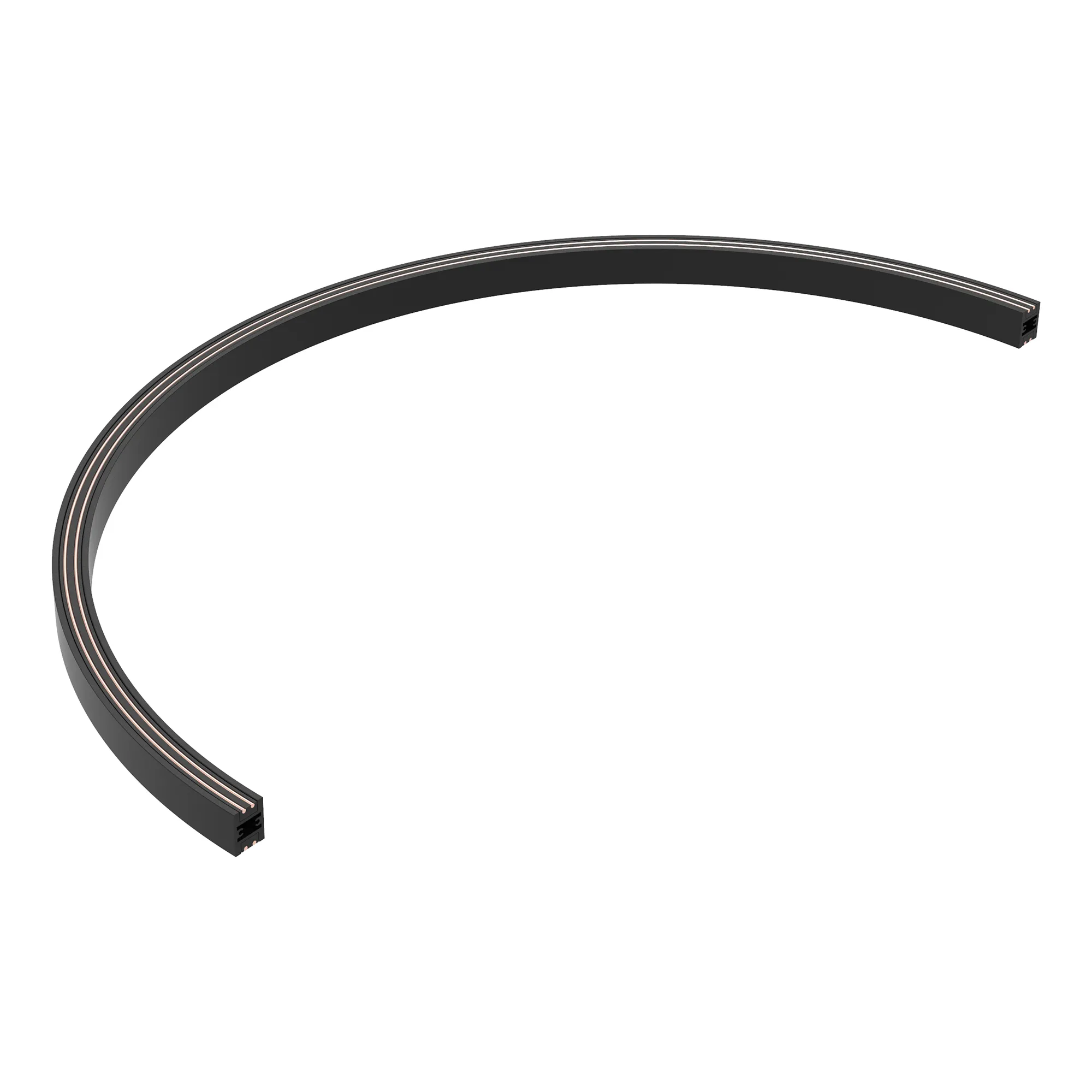 Трек ART-APRIORI-TRACK-ARC-A-1722-1000 (BK, 1/2) (Arlight, IP20 Металл, 3 года) - изображение товара