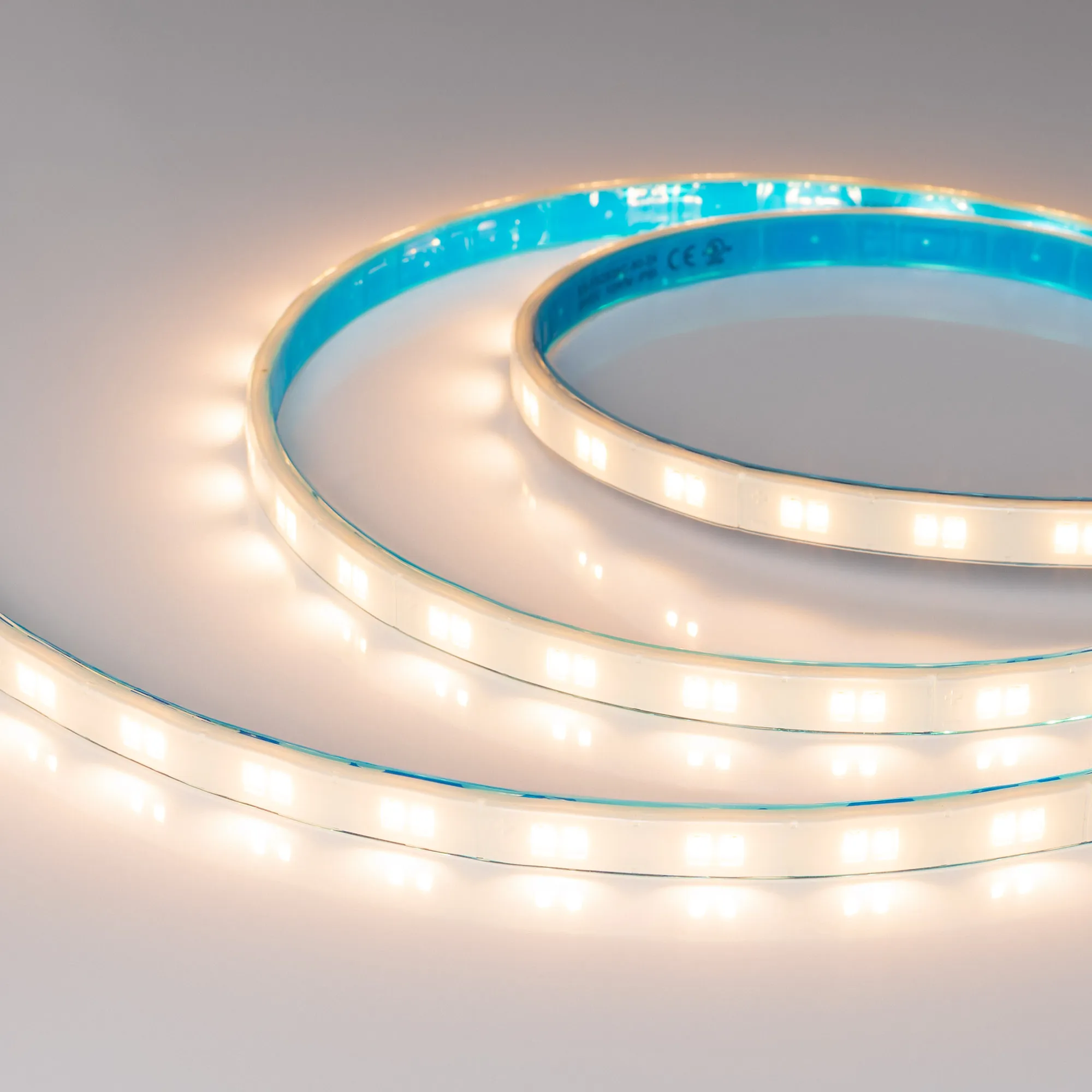 Лента герметичная XRT-TPU-A80-12mm 24V Warm3000 (10 W/m, IP67, 5m) (Arlight, CRI>90) - изображение товара