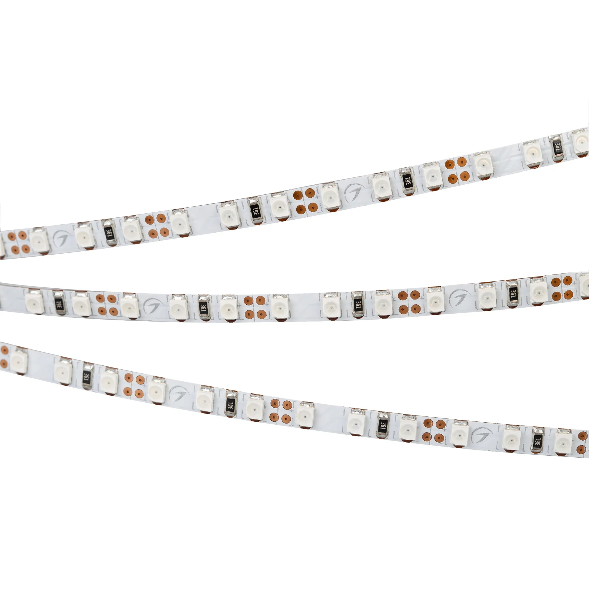 Лента светодиодная RT-A120-5mm 12V Yellow (9.6 W/m, IP20, 5m) (Arlight, 9.6 Вт/м, IP20) - изображение товара